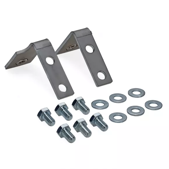 Stainless Steel Dash Mounting Bracket Kit, 66-77 Ford Bronco